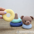 Load image into Gallery viewer, Hardicraft USA DIY Crochet Kit Hardicraft - DIY Crochet Kit - Stacking Bear joeriaknits
