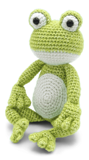 Hardicraft USA DIY Crochet Kit Hardicraft - DIY Crochet Kit - Vinny Frog joeriaknits