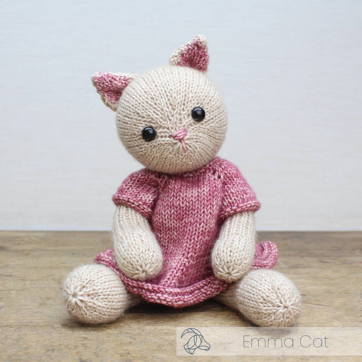 Hardicraft USA DIY Knit Kit Hardicraft - DIY Knitting Kit - Emma Cat joeriaknits
