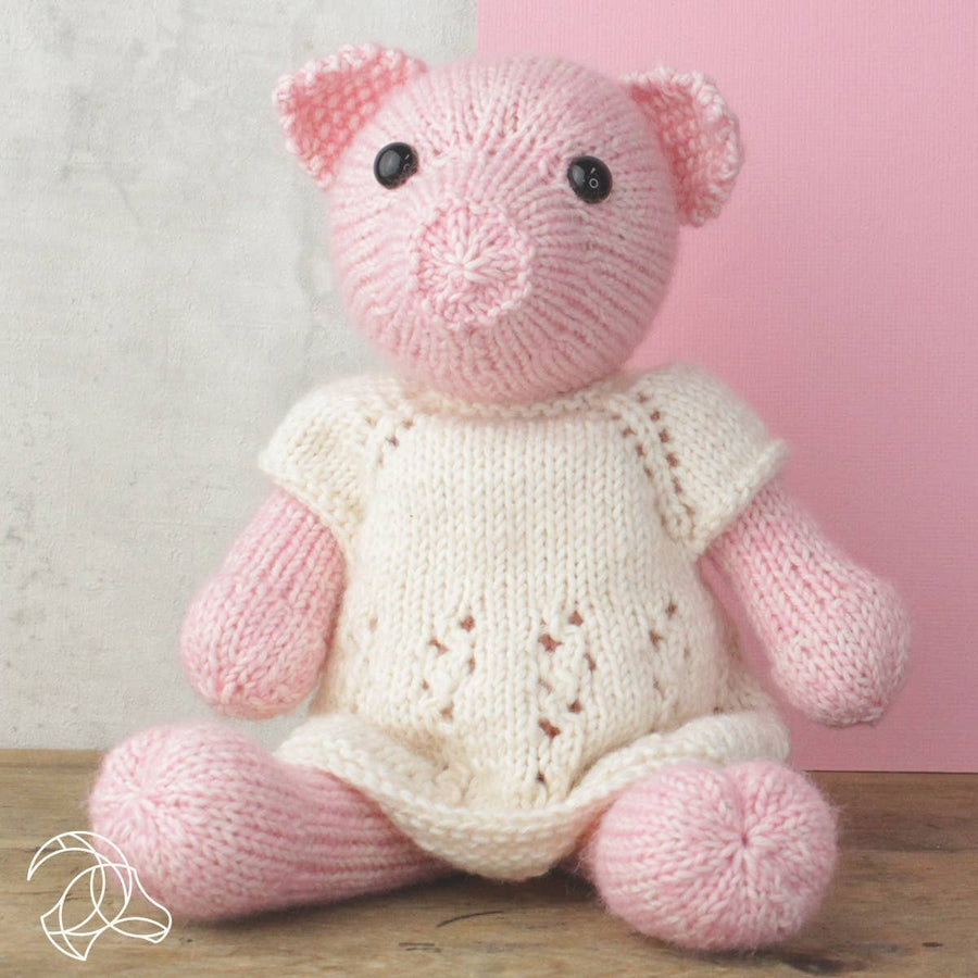 Hardicraft USA DIY Knit Kit Hardicraft - DIY Knitting Kit - Frida Piglet joeriaknits