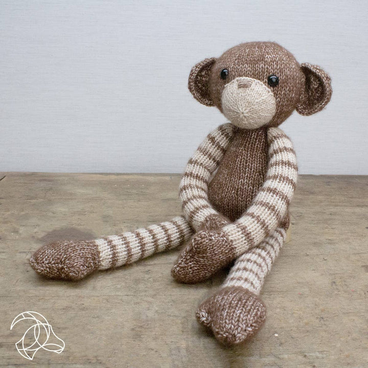 Hardicraft USA DIY Knit Kit Hardicraft - DIY Knitting Kit - Malinda Monkey joeriaknits