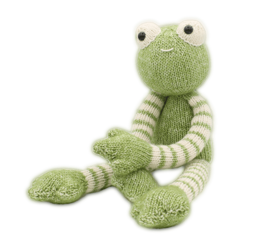 Hardicraft USA DIY Knit Kit Hardicraft - DIY Knitting Kit - Tinus Frog joeriaknits