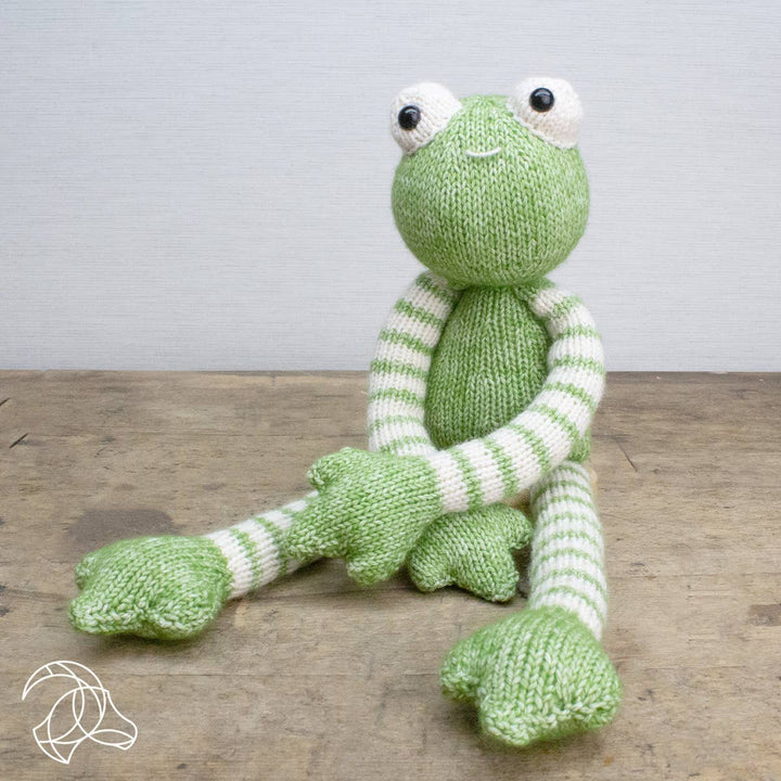 Hardicraft USA DIY Knit Kit Hardicraft - DIY Knitting Kit - Tinus Frog joeriaknits