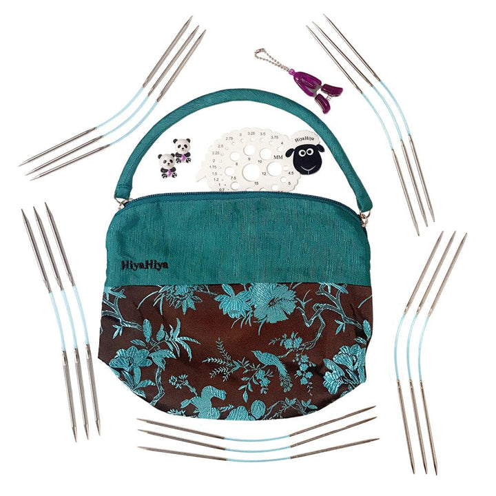 HiyaHiya Knitting Needle Sets HiyaHiya Steel Flyer Double Pointed Needle Sets joeriaknits