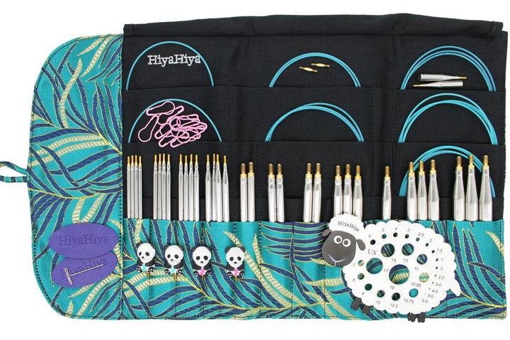 HiyaHiya Knitting Needle Sets HiyaHiya Steel Interchangeable Deluxe Plus Needle Set joeriaknits
