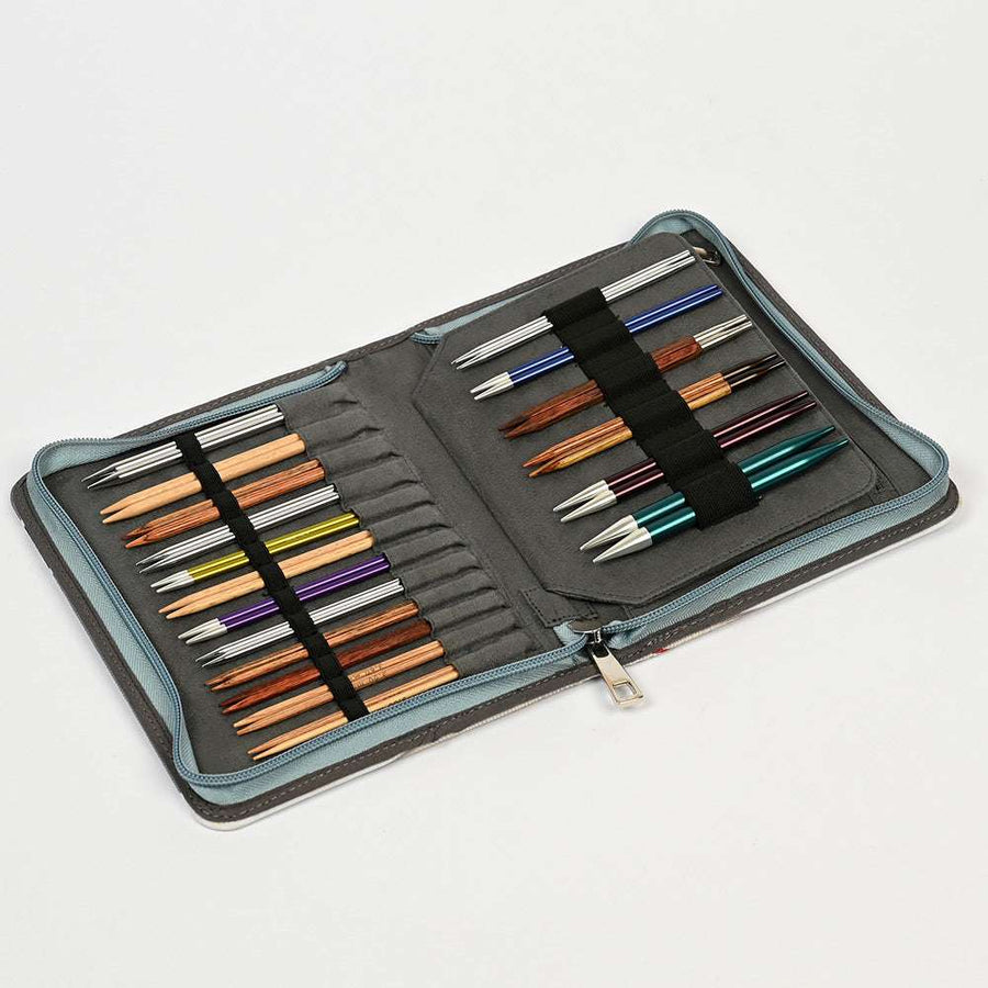 Knitter's Pride Knitting Needle Storage Passion Interchangeable Circular Knitting Needle Case joeriaknits