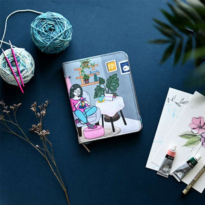 Knitter's Pride Knitting Needle Storage Passion Interchangeable Circular Knitting Needle Case joeriaknits