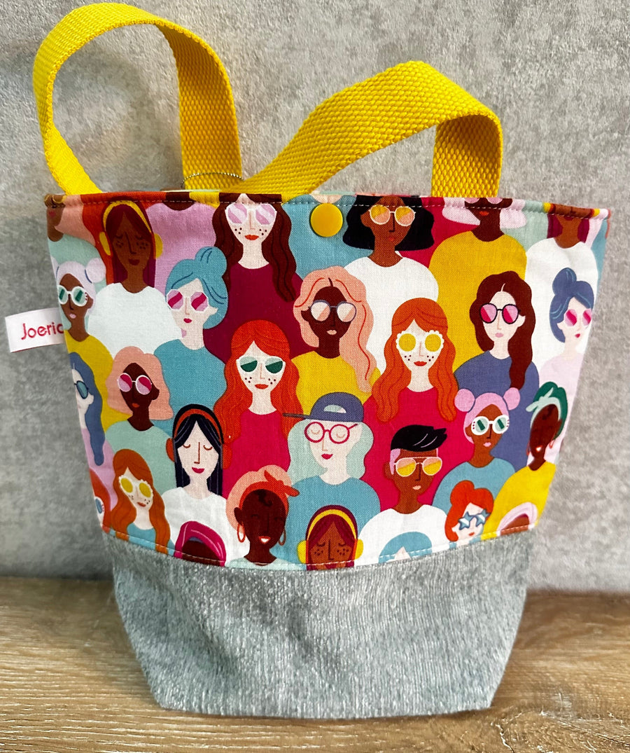 JOERIA KNITS Tote Bags Cool Kids JOERIA KNIT and CROCHET KITS FOR BEGINNERS joeriaknits