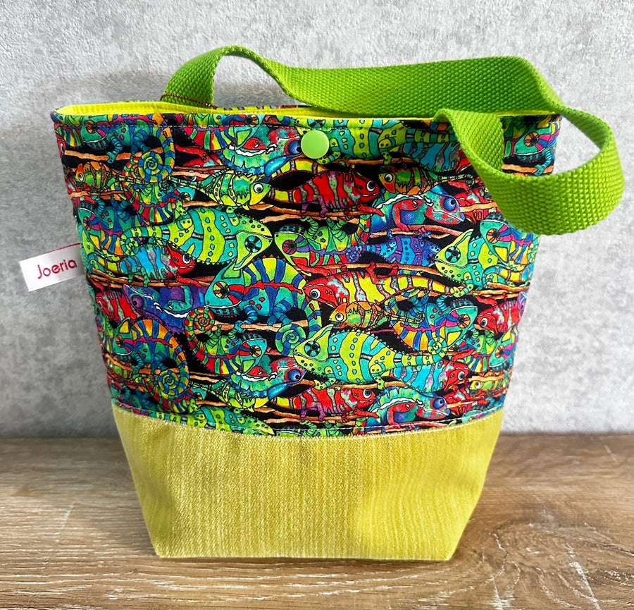 JOERIA KNITS Tote Bags Fishy JOERIA KNIT and CROCHET KITS FOR BEGINNERS joeriaknits