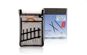 Knitter's Pride Knitting Needle Sets Karbonz Starter Interchangeable Circular Knitting Needle Set joeriaknits