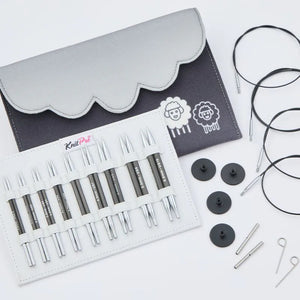 Karbonz Deluxe Interchangeable Circular Needle Set
