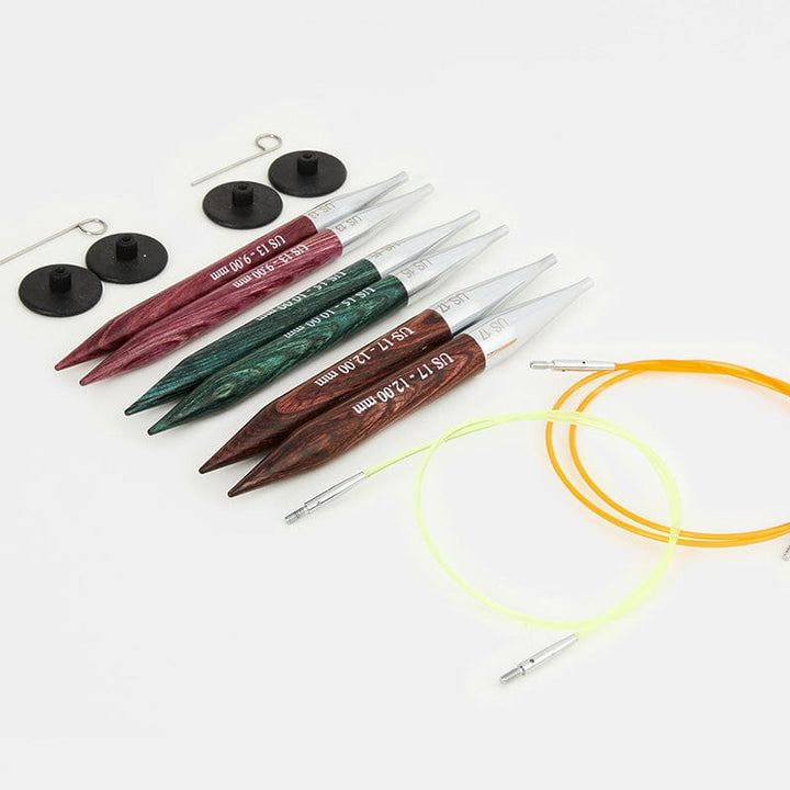 Knitter's Pride Knitting Needle Sets KnitPro Dreamz Chunky Interchangeable Knitting Needle Set joeriaknits