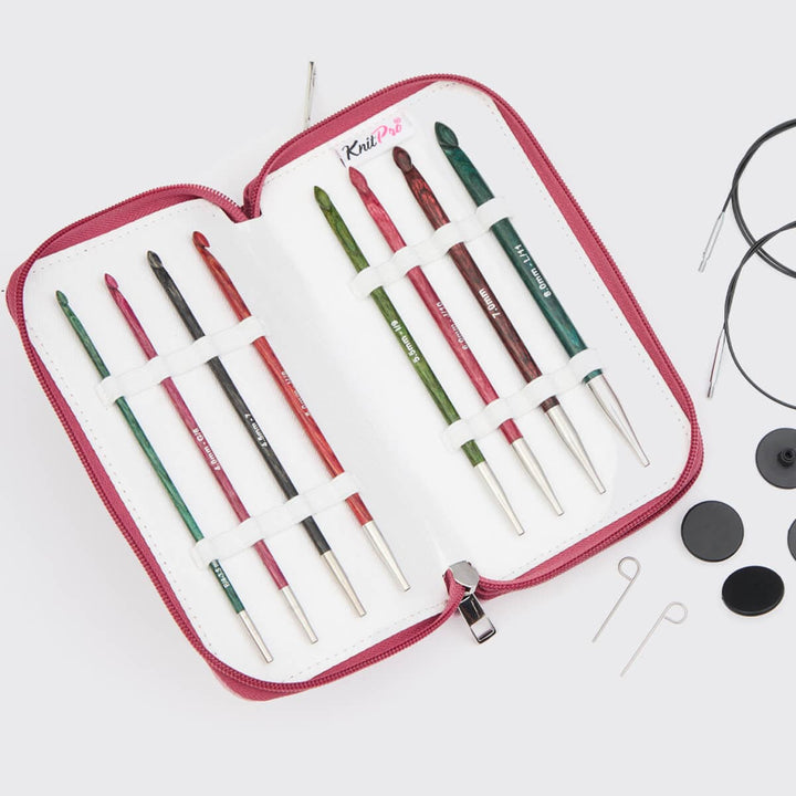 Knit Pro Crochet Hook Set KnitPro Dreamz Interchangeable Tunisian Crochet Hooks Set joeriaknits