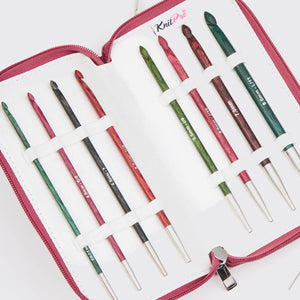 Knit Pro Crochet Hook Set KnitPro Dreamz Interchangeable Tunisian Crochet Hooks Set joeriaknits