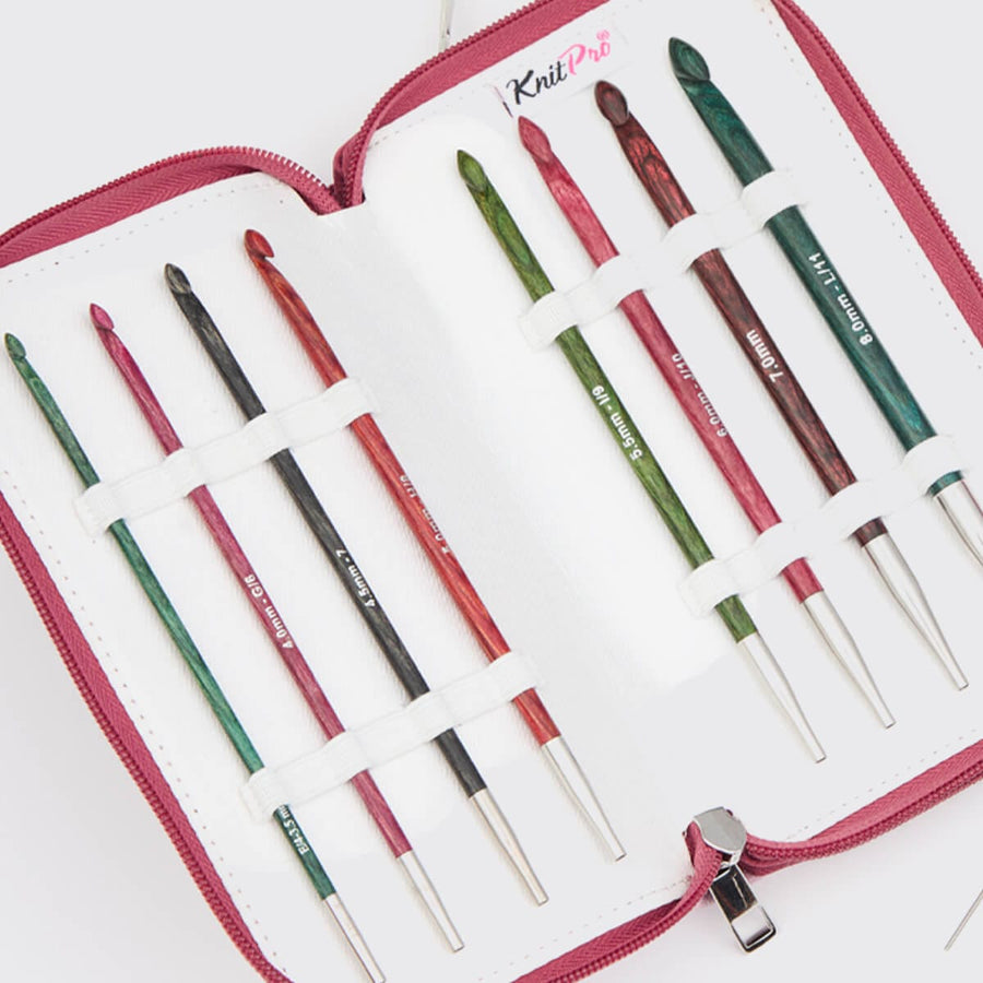 Knit Pro Crochet Hook Set KnitPro Dreamz Interchangeable Tunisian Crochet Hooks Set joeriaknits