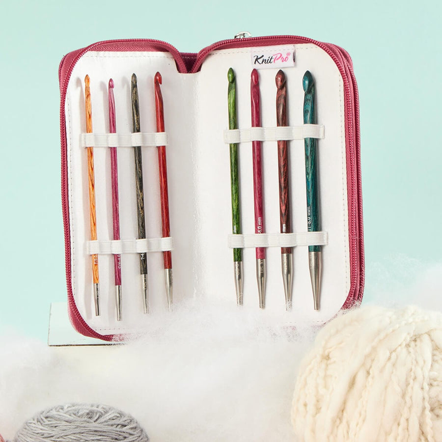 Knit Pro Crochet Hook Set KnitPro Dreamz Interchangeable Tunisian Crochet Hooks Set joeriaknits