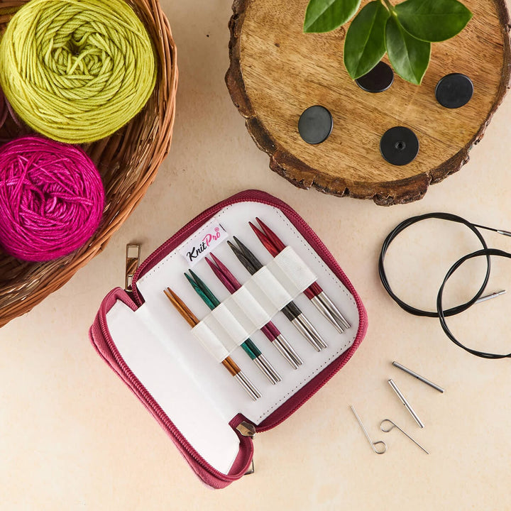 Knit Pro Knitting Needle Sets KnitPro Dreamz Starter Interchangeable Circular Needle Sets joeriaknits