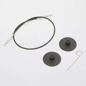 Knit Pro Circular Needles KnitPro Karbonz Interchangeable Circular Knitting Needle Cables joeriaknits