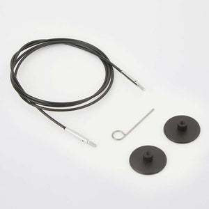 Knit Pro Circular Needles KnitPro Karbonz Interchangeable Circular Knitting Needle Cables joeriaknits