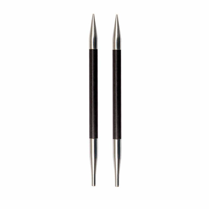 Knit Pro Interchangeable Tips KnitPro Karbonz Normal Interchangeable Knitting Needle Tips joeriaknits