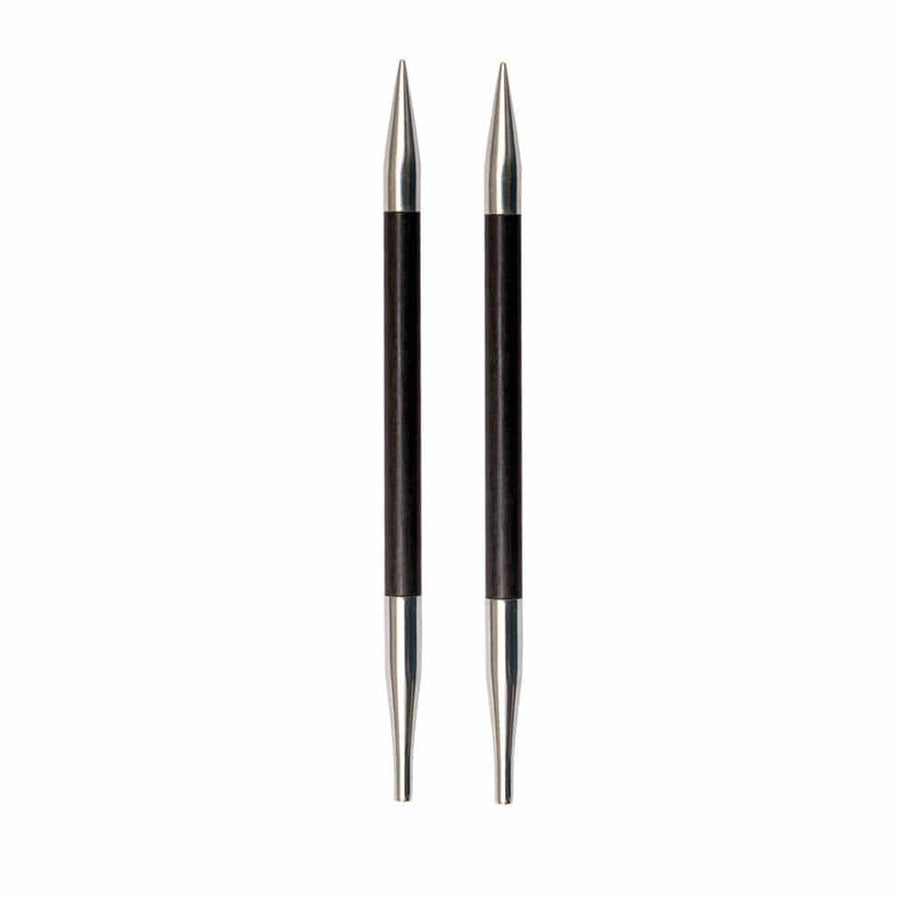 Knit Pro Interchangeable Tips KnitPro Karbonz Normal Interchangeable Knitting Needle Tips joeriaknits
