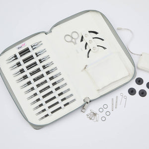 Knit Pro Knitting Needle Sets KnitPro Karbonz Regal Interchangeable Circular Needle Set joeriaknits