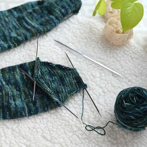 Knit Pro Double Pointed Needles KnitPro Nova Cubics Platina Double Pointed Knitting Needles joeriaknits