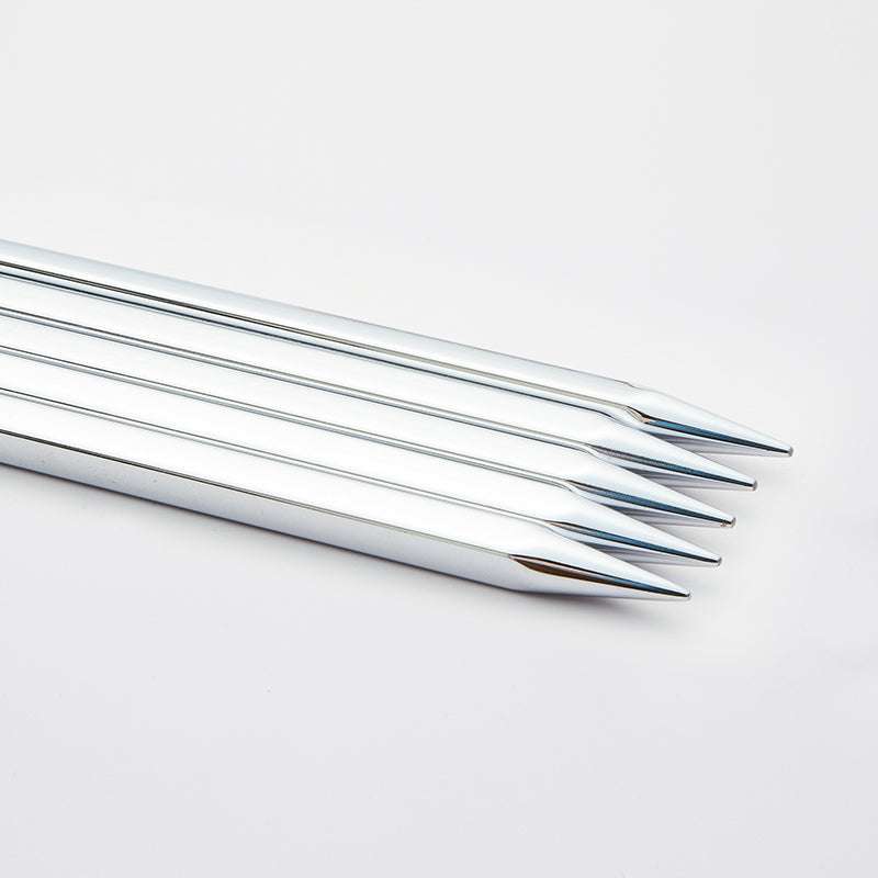 Knit Pro Double Pointed Needles KnitPro Nova Cubics Platina Double Pointed Knitting Needles joeriaknits