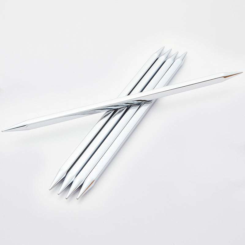 Knit Pro Double Pointed Needles KnitPro Nova Cubics Platina Double Pointed Knitting Needles joeriaknits