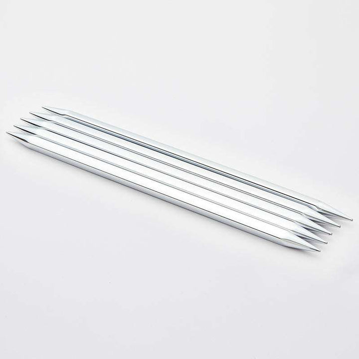 Knit Pro Double Pointed Needles KnitPro Nova Cubics Platina Double Pointed Knitting Needles joeriaknits