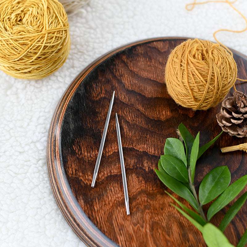 Knitter's Pride Circular Needles KnitPro Nova Cubics Platina Normal Interchangeable Needle Tips joeriaknits