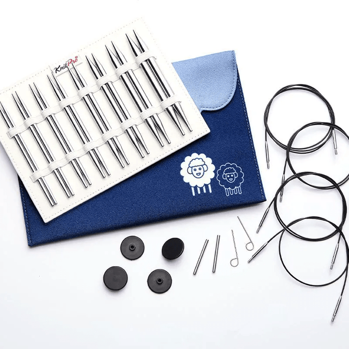 Knitpro Knitting Needle Sets 13cm (5") Tips KnitPro Nova Deluxe Interchangeable Needle Sets joeriaknits