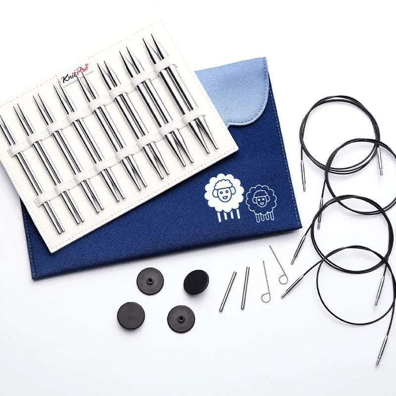 Knitpro Knitting Needle Sets 13cm (5") Tips KnitPro Nova Deluxe Interchangeable Needle Sets joeriaknits