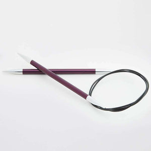Knit Pro Circular Needles KnitPro Zing Circular Knitting Needles - 100cm (40 inch) joeriaknits