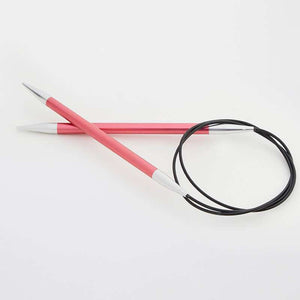 Knit Pro Circular Needles KnitPro Zing Circular Knitting Needles - 100cm (40 inch) joeriaknits
