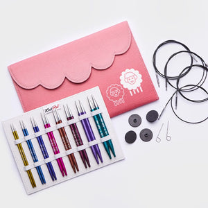 Knit Pro Knitting Needle Sets 13 cm (5") IC Deluxe KnitPro Zing Deluxe Interchangeable Circular Needle Sets joeriaknits