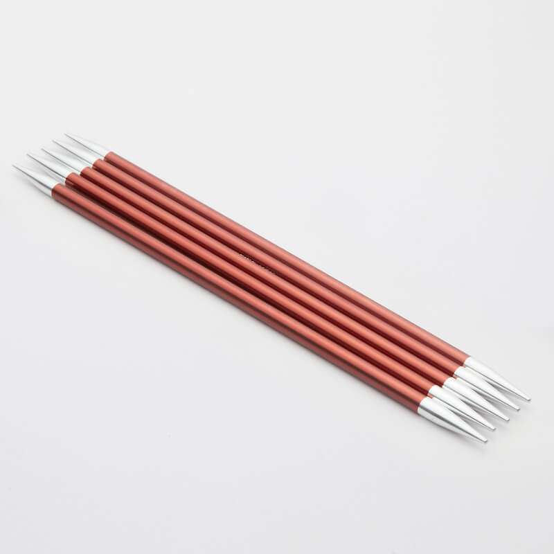 Knit Pro Double Pointed Needles KnitPro Zing Double Pointed Knitting Needles (set of 5) joeriaknits