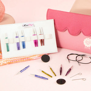 Knit Pro Knitting Needle Sets KnitPro Zing Mini Interchangeable Circular Needle Set - 5 cm (2") joeriaknits