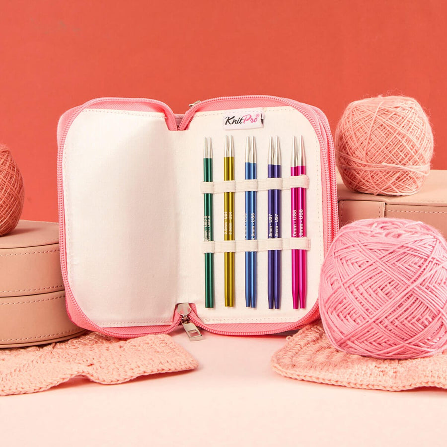 Knit Pro Knitting Needle Sets KnitPro Zing Starter Interchangeable Circular Needle Sets joeriaknits