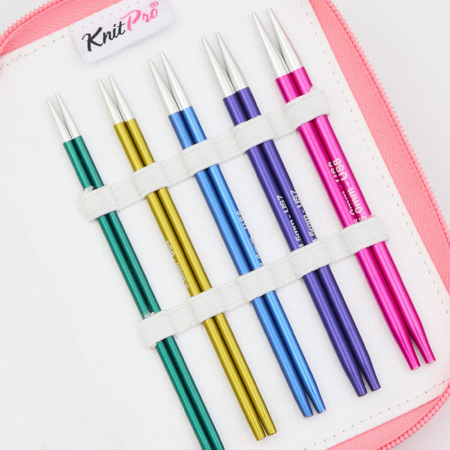 Knit Pro Knitting Needle Sets KnitPro Zing Starter Interchangeable Circular Needle Sets joeriaknits