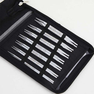 Knitter's Pride Knitting Needle Sets Knitter's Pride Nova Cubics Platina Interchangeable Knitting Needle Set joeriaknits