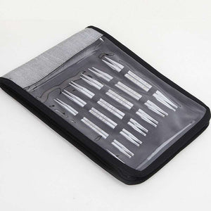Knitter's Pride Knitting Needle Sets Knitter's Pride Nova Cubics Platina Interchangeable Knitting Needle Set joeriaknits