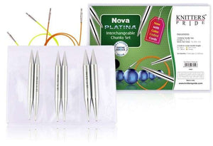 Knitter's Pride Knitting Needle Sets Knitter's Pride Nova Platina Chunky Interchangeable Needle Set joeriaknits