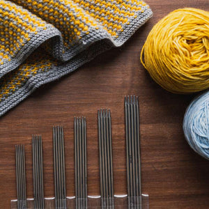 Knit Pro Double Pointed Needles Knitter's Pride Nova Platina Double Pointed Knitting Needle Set joeriaknits