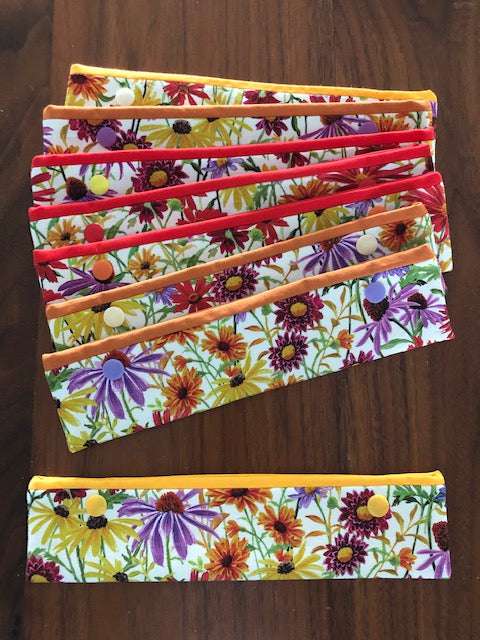 Joeriaknits Knitting Needle Storage 6" DPN / Echinacea Knitting Needle Cozy: Handcrafted joeriaknits