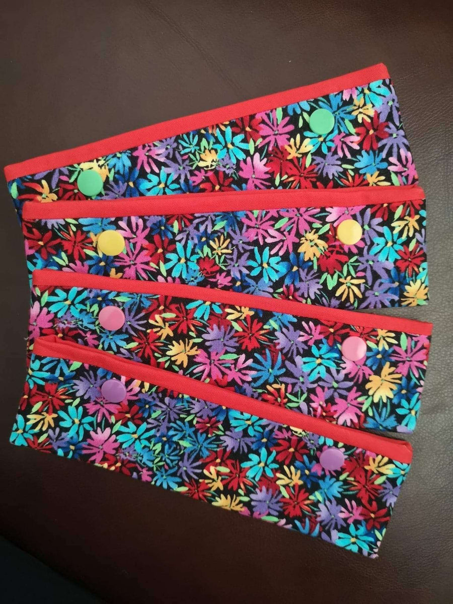 Joeriaknits Knitting Needle Storage 6" DPN / Forget-Me-Not Knitting Needle Cozy: Handcrafted joeriaknits