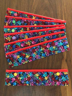 Joeriaknits Knitting Needle Storage 8" DPN / Forget-Me-Not Knitting Needle Cozy: Handcrafted joeriaknits