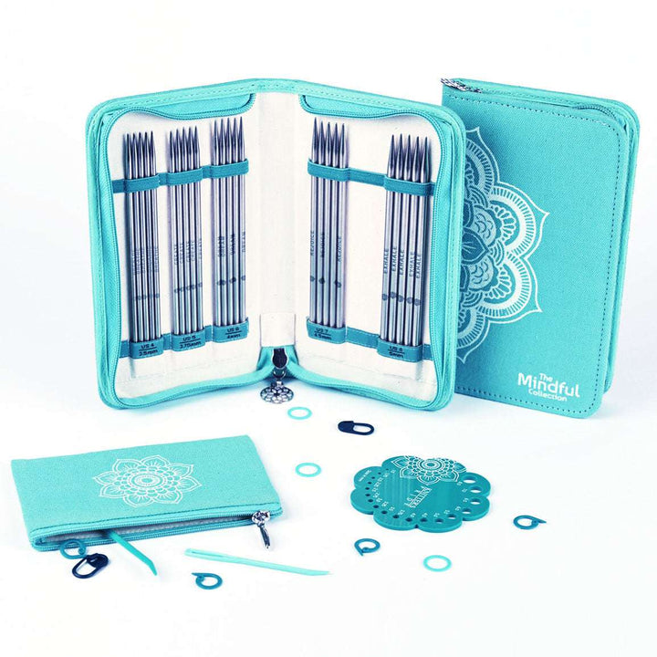 Knit Pro Double Pointed Needles Mindful Collection Compassion Double Pointed Needle Set joeriaknits
