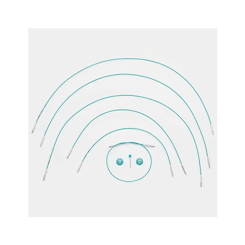 Knit Pro Interchangeable Cords Mindful Collection Interchangeable Circular Cables joeriaknits