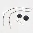 Load image into Gallery viewer, KnitPro Circular Needles Black Steel Mini Interchangeable Cables by KnitPro joeriaknits
